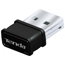ADAPTADOR TENDA USB WIFI 150 MBIT/S IEEE 802.11B/G/N NEGRO