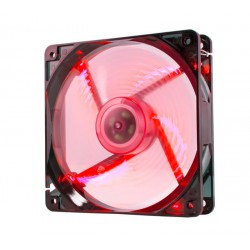 Ventilador caja coolfan NOX  12cm, 19DBA, Rojo