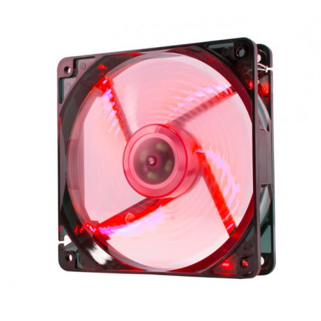 Comprar Ventilador caja coolfan NOX  12cm, 19DBA, Rojo