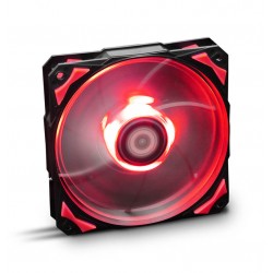 Ventilador caja Hfan NOX  12cm,  Led Rojo