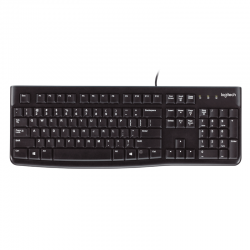 Combo Teclado K120 Bussines USB Negro OEM