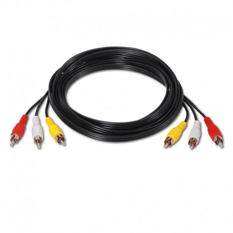 Comprar Cable Audio Estereo, 3xRCAM-3xRCAM 1.8m - 30m