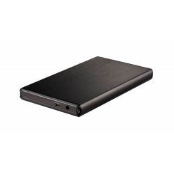 CAJA EXTERNA TOOQ 2,5" 9,5 MM SATA USB 2.0 NEGRA