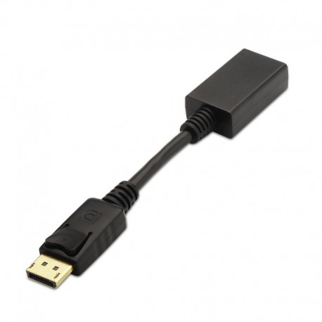 Comprar Conversor DisplayPort a HDMI, DP/M-HDMI A/H, negro, 15cm