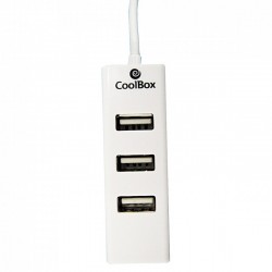 Hub USB 2.0 4 Puertos CoolBox