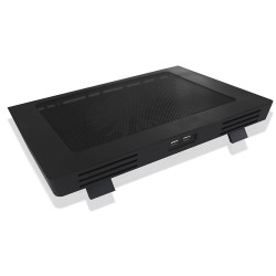 Soporte/refrigerador Portatil 15,6'' Approx Appnbc06B 2Usb 1Vent Led-Azul Negro