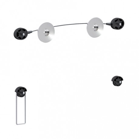 Comprar Soporte de pared (monitor / plasma / LCD / LED) 32"-55" Negro - LED1055F-B