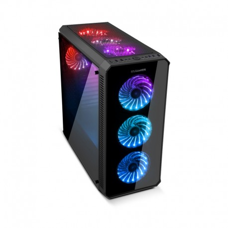 Comprar NOX Hummer TGX Rainbow RGB 3.0 USB Cristal Templado