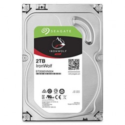 Disco Duro HDD SEAGATE NAS IRONWOLF 3.5” 2TB 5900RPM 64MB