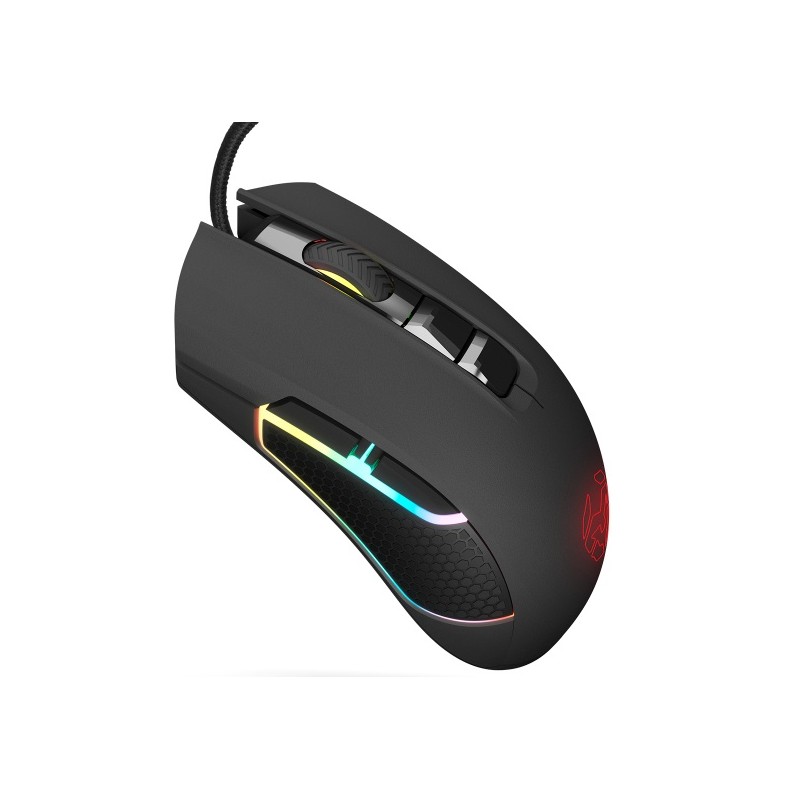 Comprar RATON KROM KOLT GAMING OPTICO 4000 DPI RGB USB NEGRO