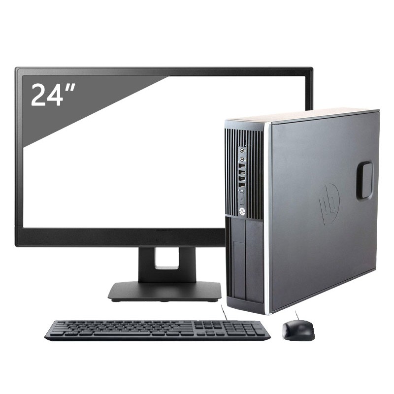 Comprar HP 8300 SFF i7 3770 3.4 GHz| 8 GB | 240 SSD | WIFI | WIN 10 PRO | LCD 23" + TECLADO Y RATON