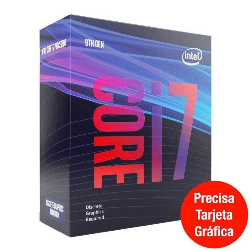 Comprar PROCESADOR INTEL CORE I7 9700F   3GHZ   8 NÚCLEOS   SOCKET LGA1151 9TH GEN   12MB CACHE * SIN GRÁFICA INTEGRADA *