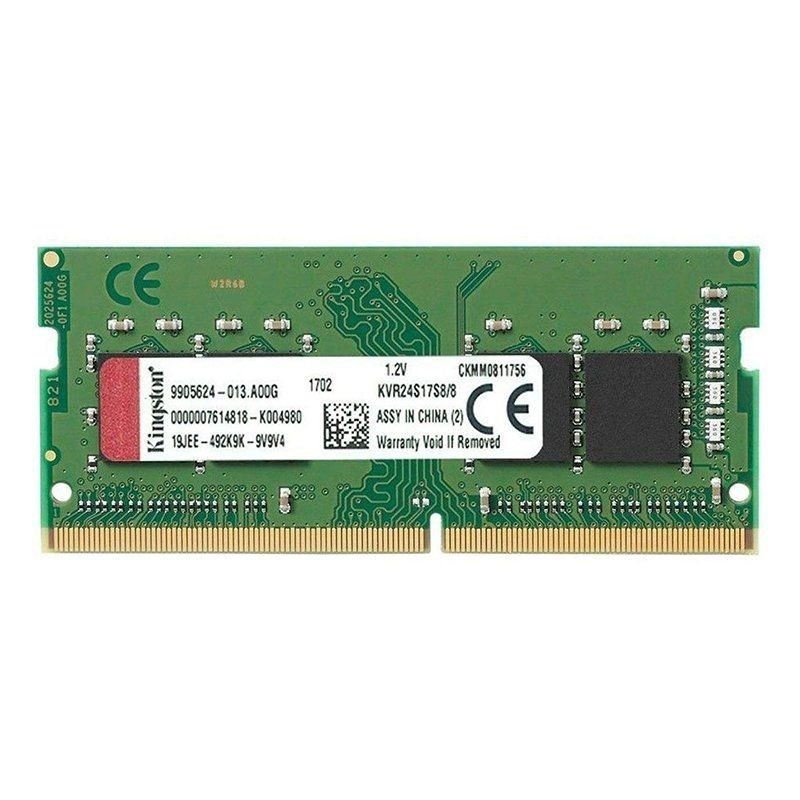 Comprar Memoria Kingston KVR24S17S8/8   8GB   DDR4 2400   CL17     SODIMM