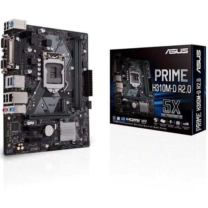 Comprar PLACA BASE ASUS PRIME H310M D R2.0   INTEL CORE 9TH/8TH GEN  SOCKET LGA 1151