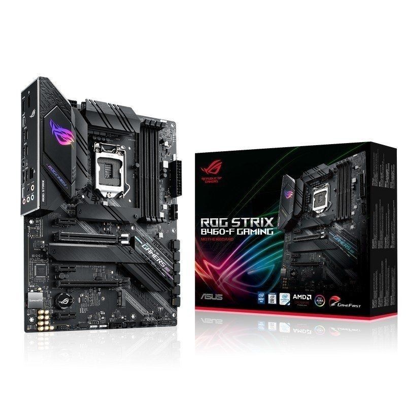 Comprar PLACA BASE ASUS ROG STRIX B460 F GAMING   INTEL CORE 10TH GEN  SOCKET LGA 1200
