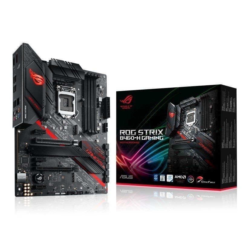 Comprar PLACA BASE ASUS ROG STRIX B460 H GAMING   INTEL CORE 10TH GEN  SOCKET LGA 1200