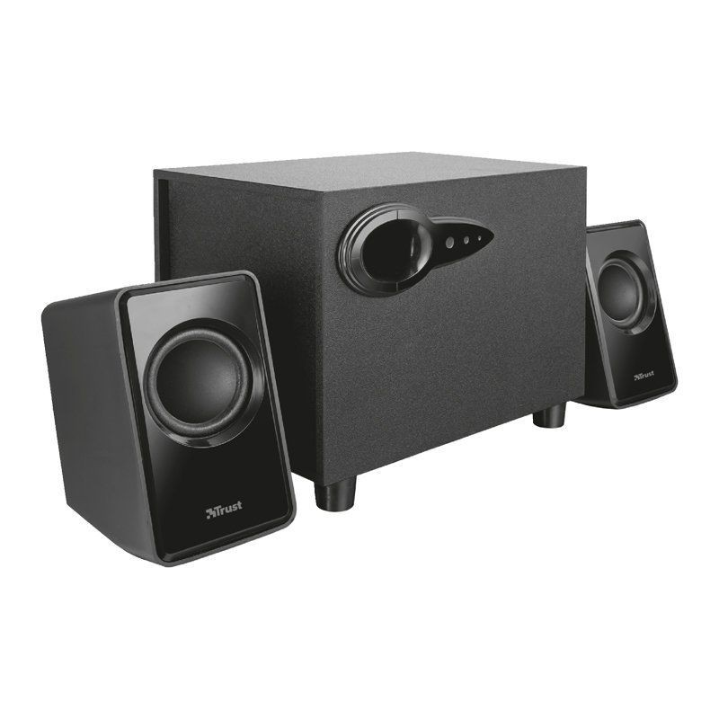 Comprar ALTAVOCES 2.1 TRUST AVORA  9W RMS  CONTROLES VOLUMEN Y BAJOS EN SUBWOOFER  ALIMENTACI?N USB  DISEóO COMPACTO