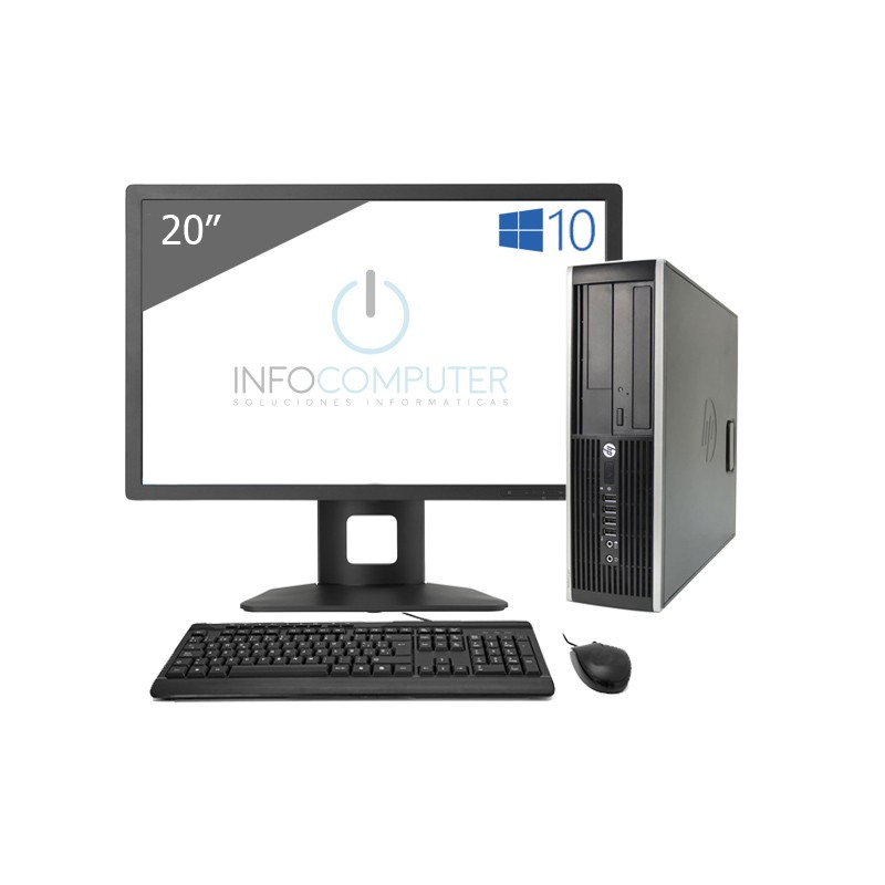 Comprar HP Elite 8300 SFF Intel Core i5-3470 3.2 GHz | 8GB RAM | 500HDD |  WIFI |HDMI GT 710 | WIN 10 PRO + TFT 20″