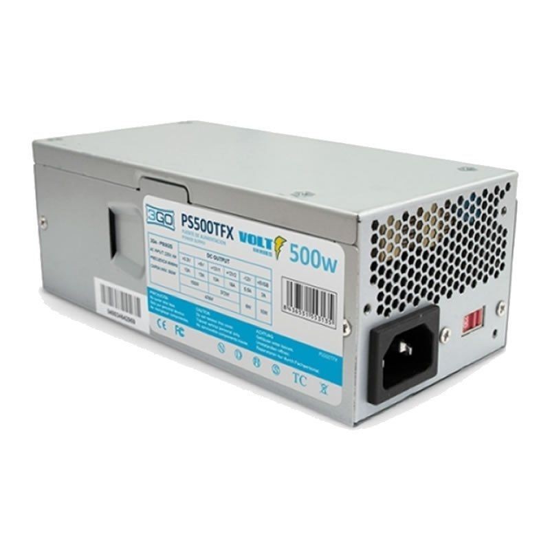 Comprar FUENTE DE ALIMENTACIÓN TFX 3GO PS500TFX   500W   20+4 PINES   2*SATA   VENTILADOR 8CM