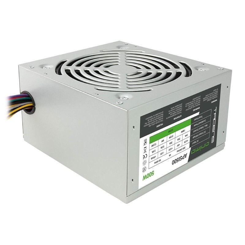 Comprar FUENTE DE ALIMENTACION ATX TACENS ANIMA APSI500    500W   VENTILADOR 12CM   14DB   SISTEMA ANTIVIBRACIONES
