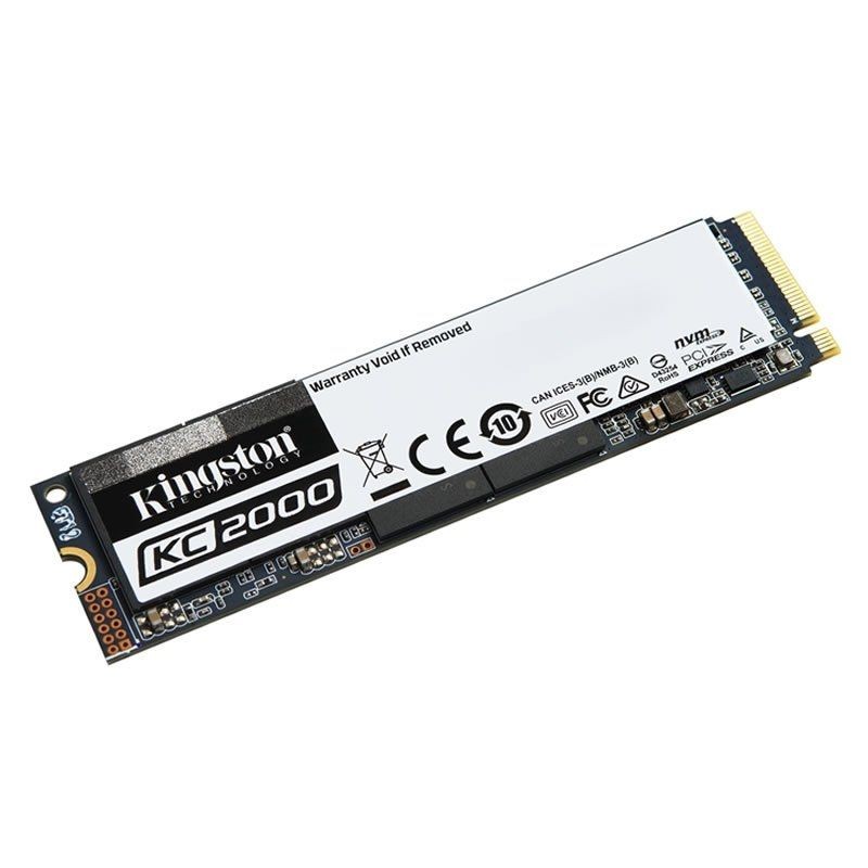 Comprar DISCO SÓLIDO KINGSTON KC2000 500GB  PCIe NVMe GEN 3.0  M.2 2280