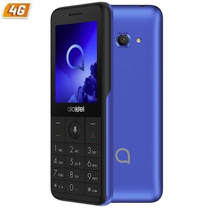 Comprar SMARTPHONE móvil ALCATEL 3088 METALLIC BLUE   2.4'   DC   512MB RAM   4GB   CAM 2MPX   4G   BAT 1530MAH