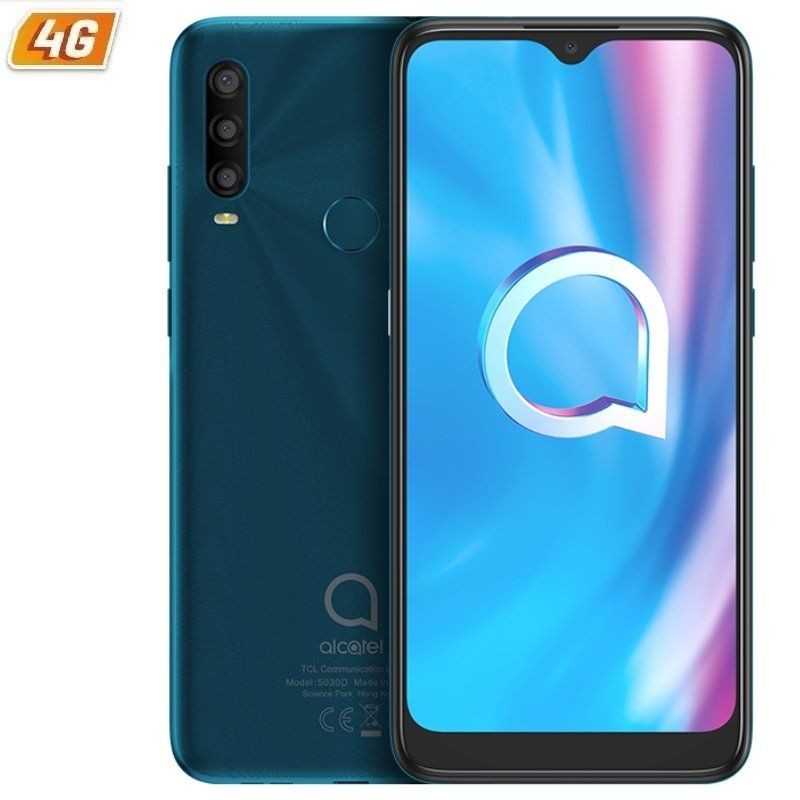 Comprar SMARTPHONE móvil ALCATEL 1SE 2020 AGATE GREEN   6.22'  OC   3GB RAM   32GB   CAM (13+5+2)/5MPX   ANDROID 10   4G   DUAL SIM