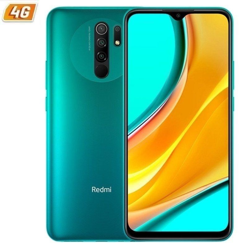 Comprar SMARTPHONE MÓVIL XIAOMI REDMI 9 OCEAN GREEN   6.53'  MTK HELIO G80   4GB RAM   64GB   CAM (13+8+5+2)/8MP   4G   DUAL SIM