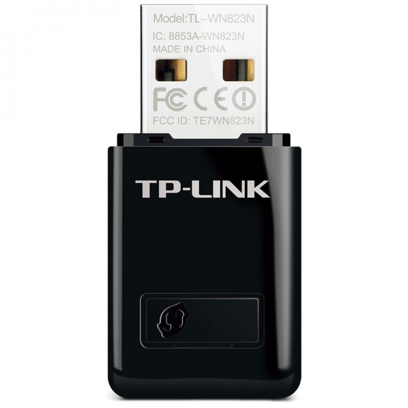 Comprar ADAPTADOR DE RED WIFI TPLINK TLWN823N 300MBPS MINI WIRELESS N USB2.0