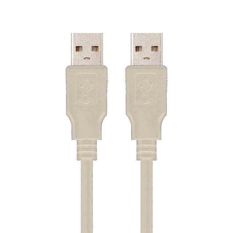 Comprar CABLE USB 2.0 NANOCABLE 10.01.0303   CONECTORES A/M A/M   2 METROS   BEIGE