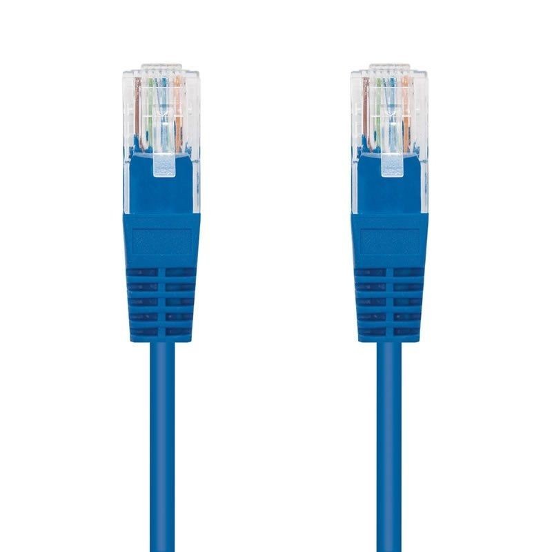 Comprar LATIGUILLO DE RED NANOCABLE 10.20.0100 BL   RJ45   UTP   CAT5E   0.5M   AZUL