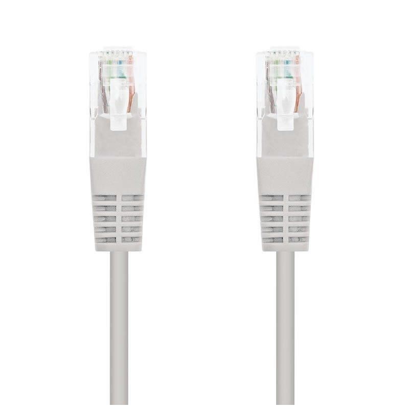 Comprar LATIGUILLO DE RED NANOCABLE 10.20.0100 L30    RJ45   UTP   CAT5E   30CM   GRIS
