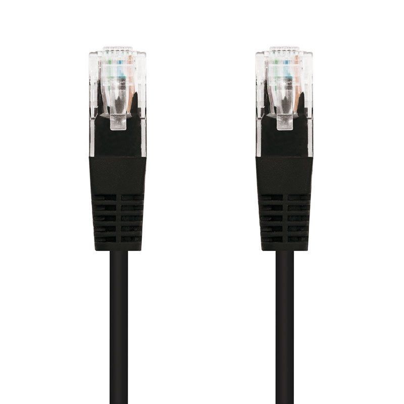 Comprar LATIGUILLO DE RED NANOCABLE 10.20.0102 BK   RJ45   UTP   CAT5E   2M   NEGRO