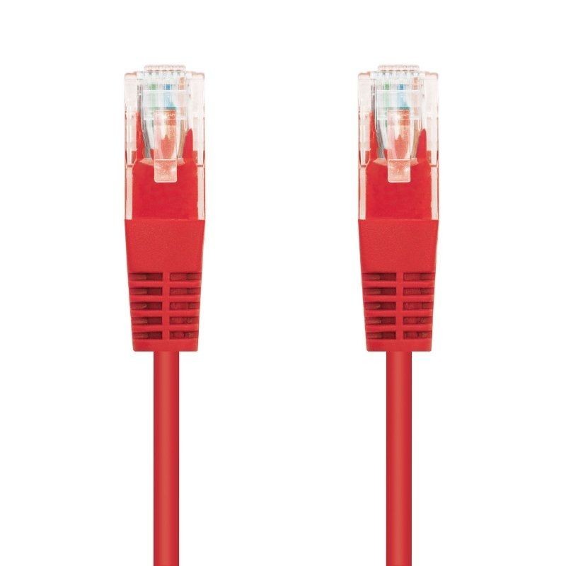 Comprar LATIGUILLO DE RED NANOCABLE 10.20.0102 R   RJ45   UTP   CAT5E   2M   ROJO