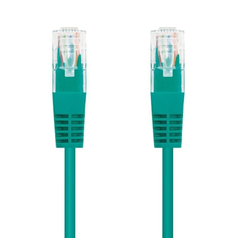 Comprar LATIGUILLO DE RED NANOCABLE 10.20.0400 GR   RJ45   UTP   CAT6   0.5M   VERDE