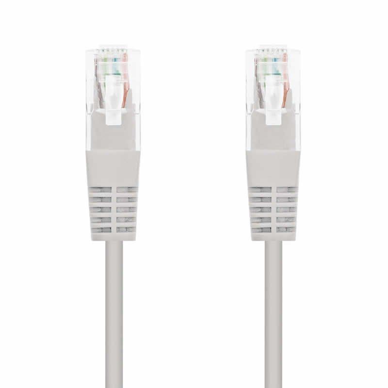 Comprar LATIGUILLO DE RED NANOCABLE 10.20.0400 L25   RJ45   UTP   CAT6   25CM   GRIS