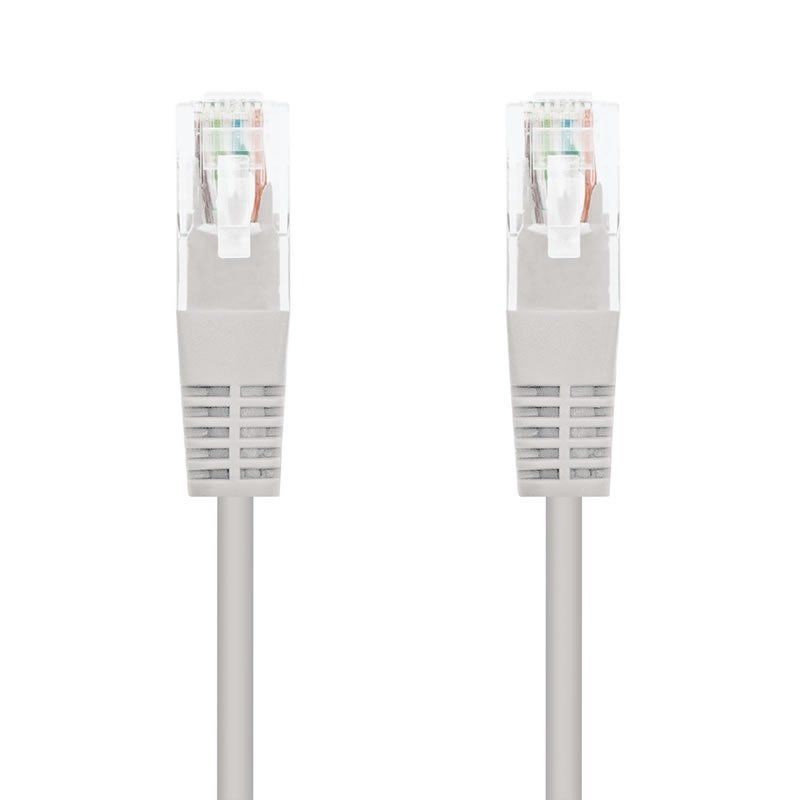 Comprar LATIGUILLO DE RED NANOCABLE 10.20.1300   RJ45   UTP   CAT6   0.5M   GRIS