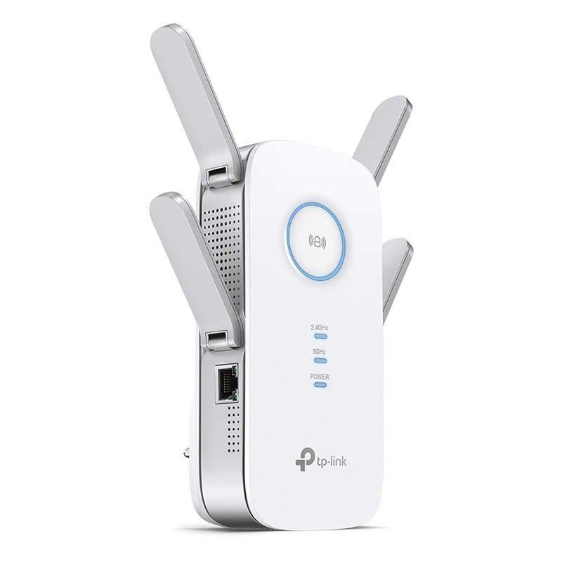 Comprar REPETIDOR WIFI TPLINK RE650  4 ANTENAS EXTERNAS  DOBLE BANDA AC2600 4STREAM  LUZ DE SEÑAL INTELIGENTE
