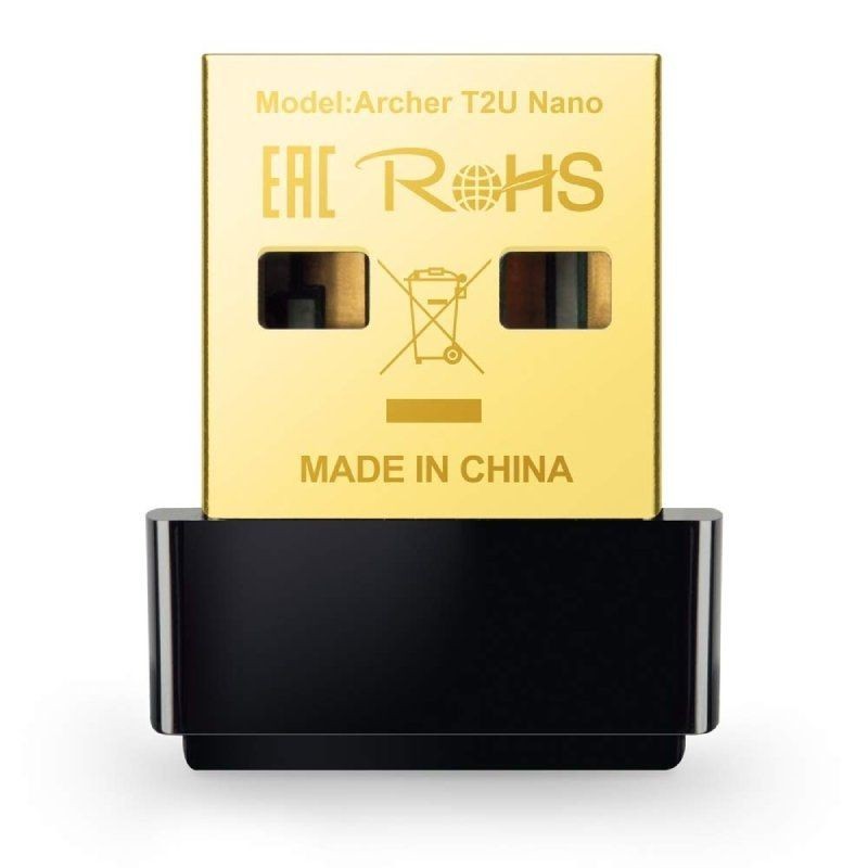 Comprar ADAPTADOR INALAMBRICO USB TPLINK ARCHER TU2 NANO   2.4GHZ/5GHZ  433MBPS/200MPBS  ANTENA INTERNA