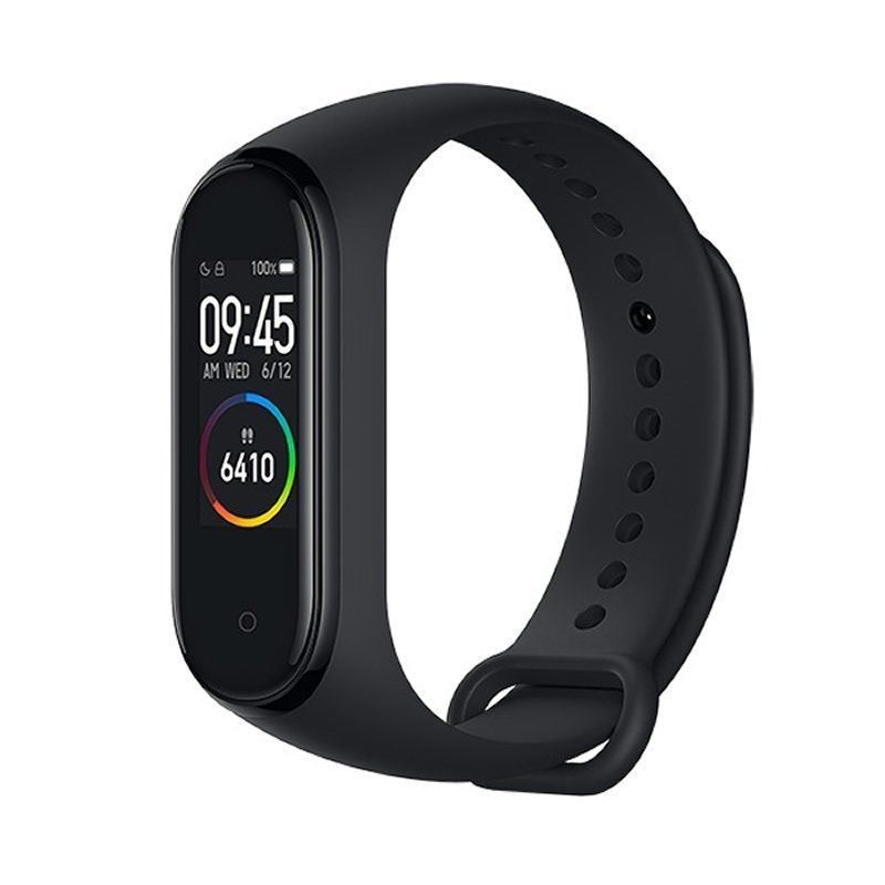 Comprar PULSERA CUANTIFICADORA XIAOMI MI SMART BAND 4 NEGRA   BAT 135MAH  BT 5.0  FRECUENCIA CARDIACA    SUMERGIBLE