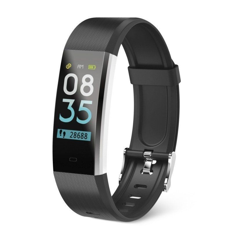 Comprar PULSERA DE ACTIVIDAD MUVIT IO HEALTH TENSIO LITE NEGRA  LCD TæCTIL COLOR 2.44 CM  BT 4.0  PULSMETRO  PRESIN SANGUNEA