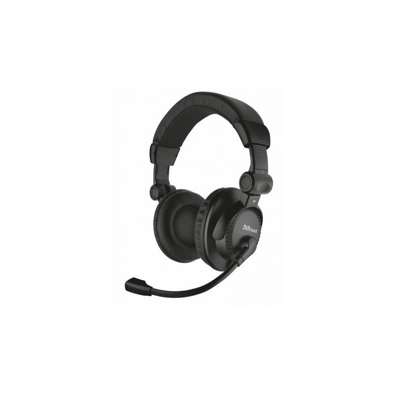 Comprar Auriculares Trust Como 21658  con Microfono  Jack 3.5  Negros