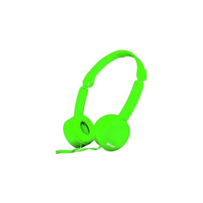 Comprar Auriculares Trust Nano 23101  con Microfono  Jack 3.5  Verdes