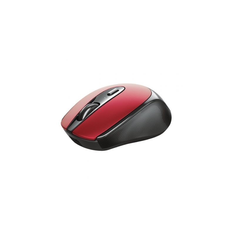 Comprar Raton Inalambrico Trust Zaya  Hasta 1600 DPI  Rojo