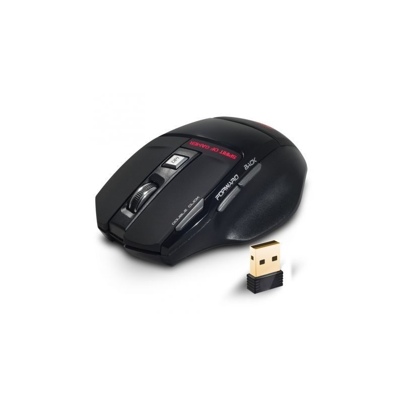 Comprar Ratón gaming inalambrico spirit of gamer pro-m9 hasta 2000dpi