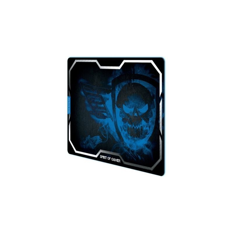 Comprar Alfombrilla spirit of gamer smokey skull xl/ 435 x 323 x 3mm/ azul