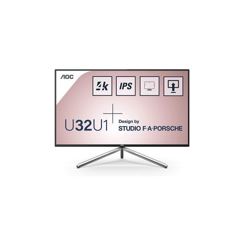 Comprar Monitor profesional aoc u32u1 31.5' 4k multimedia negro