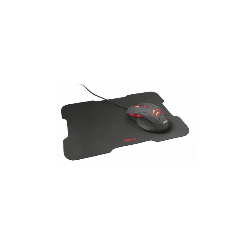 Comprar Pack gaming trust gaming ziva  ratón óptico + alfombrilla