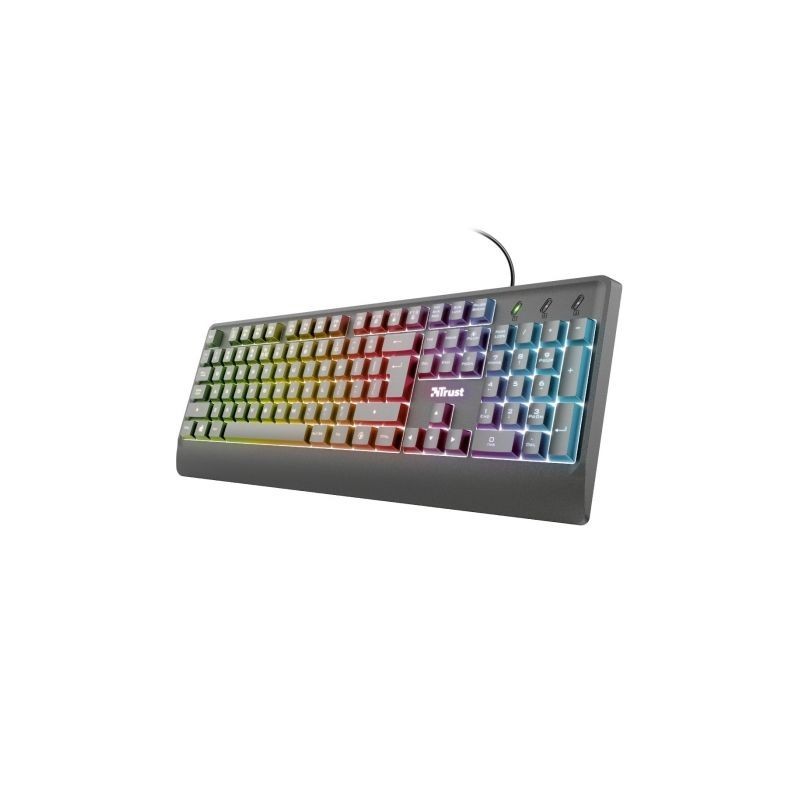 Comprar Teclado gaming trust ziva rainbow