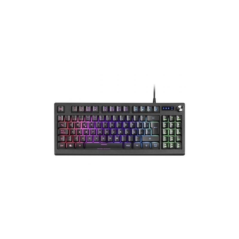 Comprar Teclado gaming semi mecánico mars gaming mkrevo